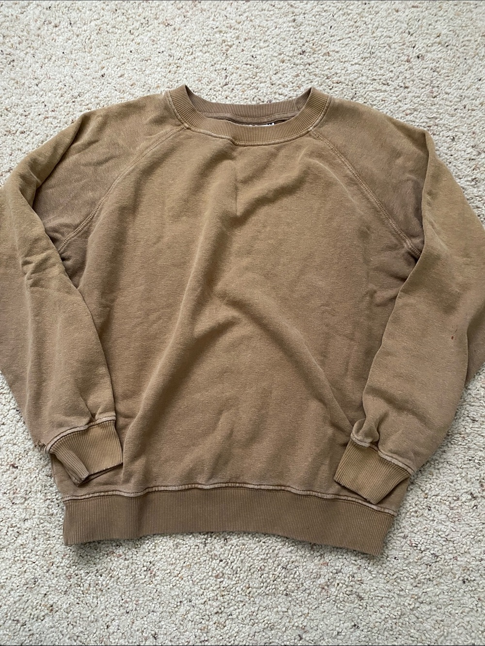 Jungmaven Hemp/Cotton Sweatshirt. XS. Coyote.